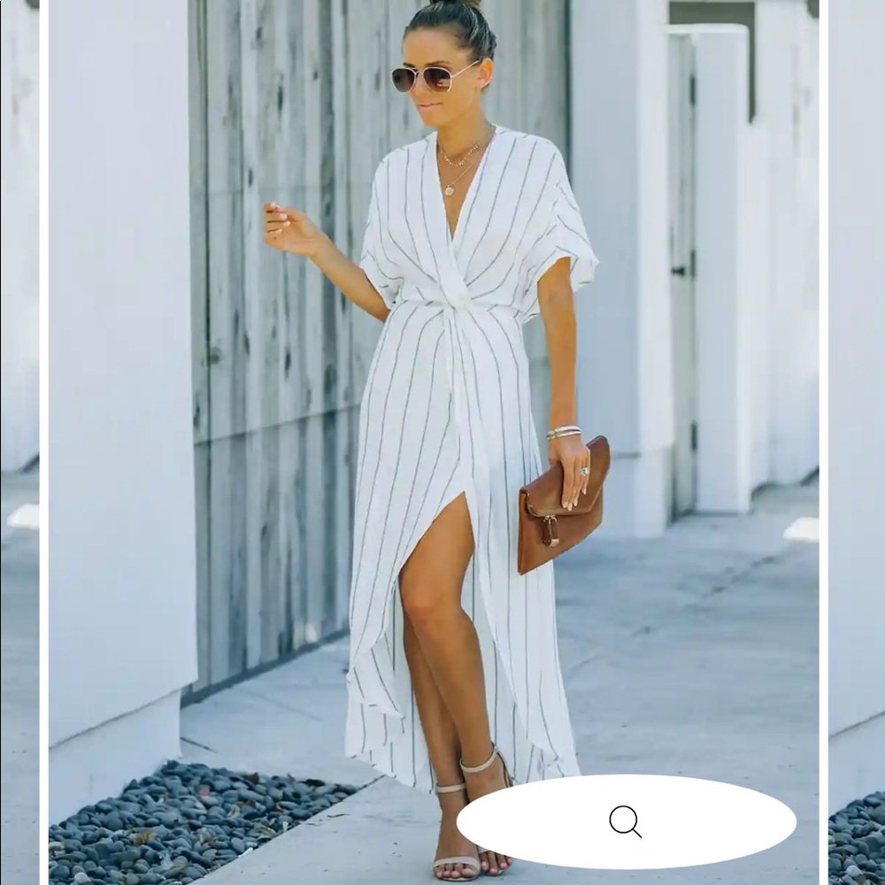 Vacation dress! Worn once! Can be worn as dress or cover up!